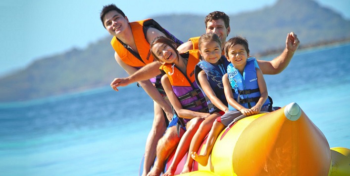 Banana Boat or Donut Ride in Dubai